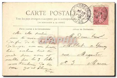 Place de la Bastille — Coluna da Bastilha — Coleção Petit Journal — Verso