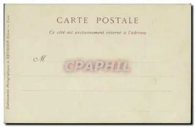 Michel-Ange Buonarroti — retrato gravado — Coleções ND Phot, n° 424 — Verso