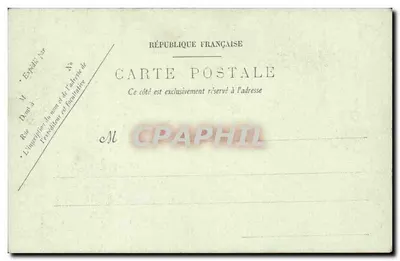 Paris — A Sorbonne — LL, n° 169 — Verso