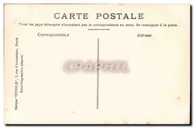 Paryż — Katedra N.D. zwycięstw — Étoile, n°34 — Rewers