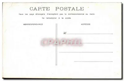 Ministério da Guerra — Paris — editor não identificado, número de série não visível — Verso