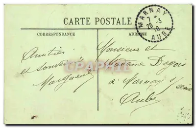 PARIS. — Arc Trybunalski i Champs Élysées. — LL, — Rewers