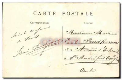 Paris – Das Opernhaus – C.M. n°258 — Rückseite