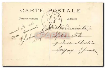 O Square des Batignolles — Paris — C.M. n°412 — Verso