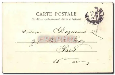 Paryż — Avenue des Champs-Élysées — E.R. Paryż, nr 131 — Rewers