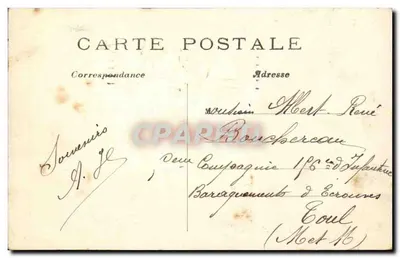 PARIS — Jardin des Plantes — Le Gros Éléphant — C. M. — n° 422 — Verso