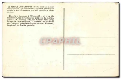A morada da paz e da alegria — 38. — Editor não visível — Verso