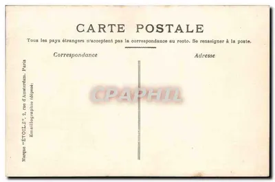 Paryż — Katedra św. Nikodema na Polach — Étoile — Rewers