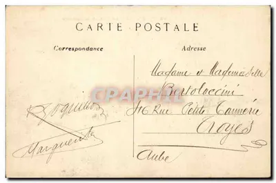 Paris — A Praça da Concórdia — C. N° 2067 — Verso