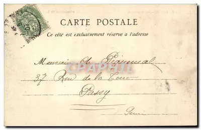 Paris - La Ranelagh - O Monumento da Fontaine - E. L. C. — Verso