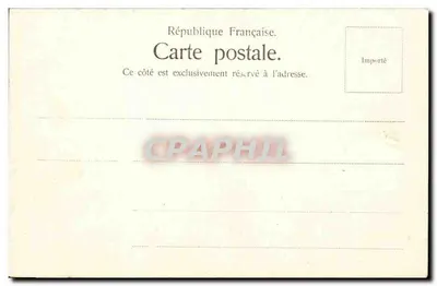 La Sorbonna — Paryż — Léon J. Durieu, Wydawca, Paryż, nr 114 — Rewers