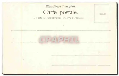 Buttes Chaumont, La Lanterne e il ponte sospeso — Léon J. Durieu, Editore, Parigi, n° 124 — Verso
