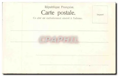 Opéra comique — Paryż — kartki pocztowe 127 — Rewers