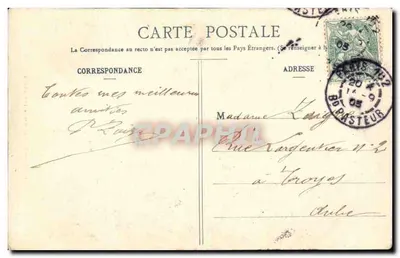 Paris - Fontaine des Innocents — A. Taride, Paris — Verso