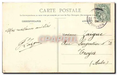 Paris - Fontaine de Médicis — A. Taride, Paris — Rückseite