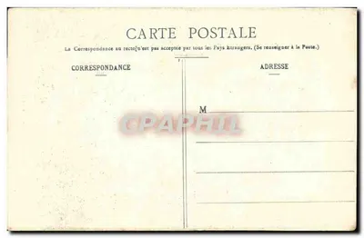 Paris - Igreja da Trindade — A. Taride, Paris — Verso