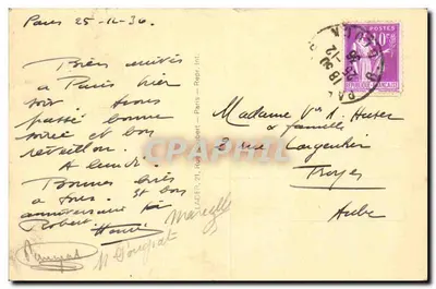 Paryż — Plac Operowy — Lader, n°47 — Rewers