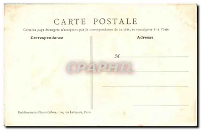 Paryż - Katedra Notre-Dame (fasada) — B.I.C. n°61 — Rewers