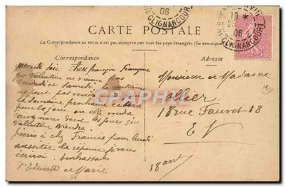 Paris - Praça da Ópera — vista do teatro com carruagens e pedestres — editor não identificado — Verso