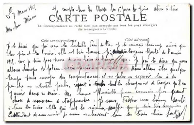 Paryż — Bulwar Montmartre — Niezidentyfikowany wydawca — Rewers