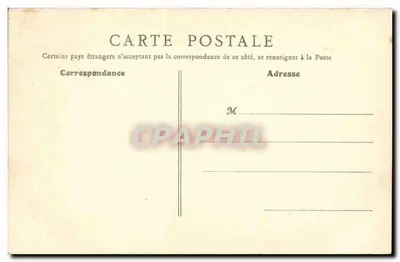 Avenue du Bois de Boulogne — Triomfboog — B. F., Parijs, n° 572 — Achterkant