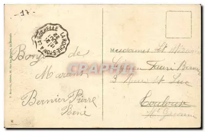 Marans - Most nad Sèvre Niortaise — wydawca Marans, nr 3428 — Rewers