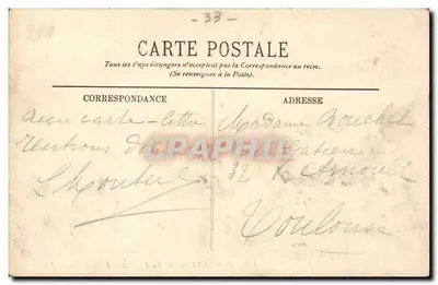 PONTAILLAC — La Playa y la Restauración — LL. n° 430 — Reverso