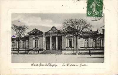Saint-Jean-d'Angély — O Palácio de Justiça — Edição H. Brodeau