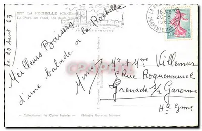 La Rochelle — Il Porto, le due Torri — Elcé — Verso