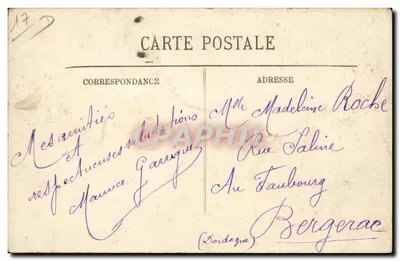 La Rochelle — Widok z Parku Charruyer — LL — Rewers