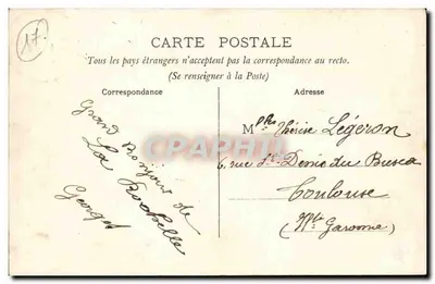 La Rochelle — Cours Richard — PP. — Back