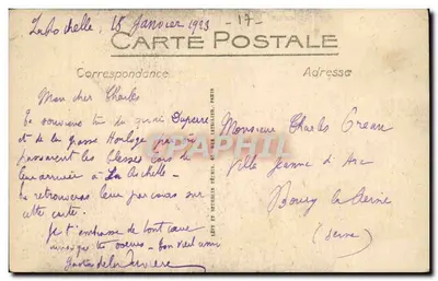 La Rochelle - Vista presa dalla Torre San Nicola - LL, n°261 — Verso