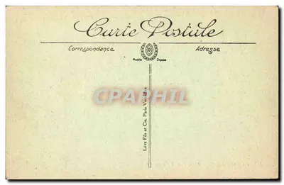 La Rochelle — O Hotel de Ville — Léry Fils et Cie, Paris — Verso