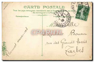 La Rochelle — Kościół Świętego Zbawiciela — wydawca nieznany, nr 2455 — Rewers