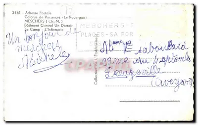 Le Rouergue — Kolom van Vakantie — Onbekende uitgever, n° 3161 — Achterkant