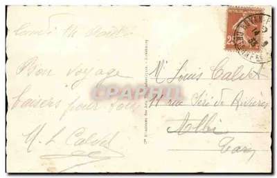 St-PALAIS-sur-MER — The Beach — anonymous publisher, no. 257 — Back