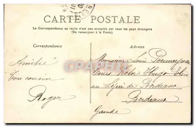 Okręgi Royan — Saint-Georges — Skaliste Wzgórza i Molo — Wydawca: C. P. O. n°145 — Rewers