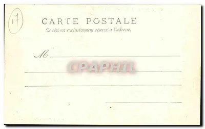 Zamek La Roche Courbon (Charente-Inf.) — Pap. J. Prévost, wyd. Saintes — Rewers