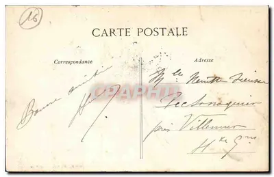 Royan : Puerto — Colección Victor Billand, Royan — Reverso