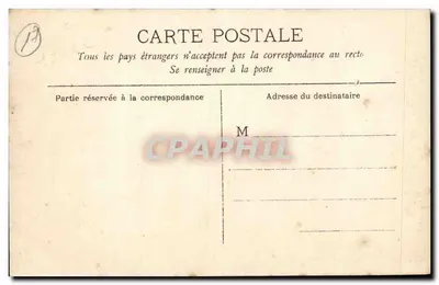 Royan - Le Port — widok portu z łodziami i mężczyznami na nabrzeżu — Cliché des Nouvelles Galeries — Rewers