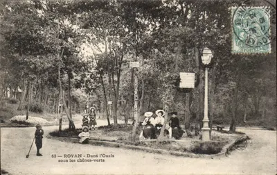 ROYAN — Dans l'Oasis sous les chênes-verts — Éditeur : Nouvelles Grecnes, n°68