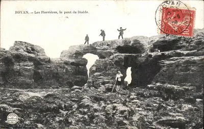 Royan — Les Pierrières, le pont du Diable — Éditions Nouvelles Galenies