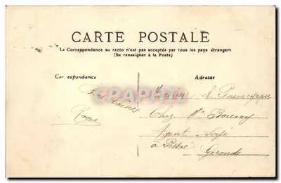 Okolice ROYAN — Le Puits de l'Auture — Wydawca POSTIS, n° 7-75 — Rewers