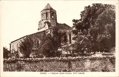 Cozes — A Igreja (estilo romano, século XVI)