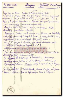리베루 항구 - 사종 - 샤랑트-인페리어 - Tische Braun, 번호 49 — 뒷면