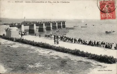 Royan : Przystań i Régates de l'Escadre — Zbiór Victor Billaud