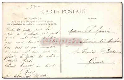 Royan : Przystań i Régates de l'Escadre — Zbiór Victor Billaud — Rewers