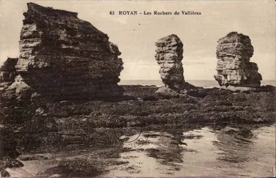 Royan - Les Rochers de Vallières — Édition: Au Navigateur Royan, n°63