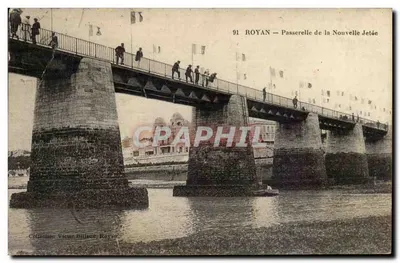 Royan — Most Nowej Przystani — Nowoczesna pocztówka n°91