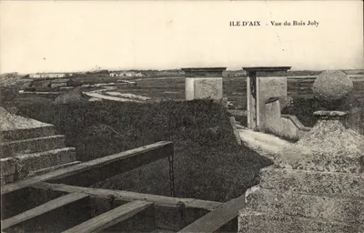 Ilha d'Aix - Visão do Bois Joly — editor não identificado